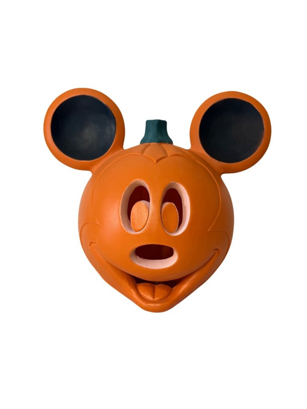 Disney Mickey Mouse Halloween Pumpkin Blow Mold Vtg Jack O Lantern Light Decor